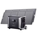Dabbsson DBS3500 Solar Generator | 3430Wh, 3600W – DBS3500 + 2*420W Solar Panel (3430Wh)