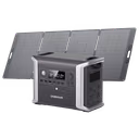 Dabbsson DBS1300 Solar Generator | 1330Wh, 1200W – DBS1300 + 420W Solar Panel (1330Wh)