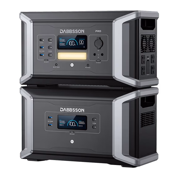 Dabbsson DBS1000 Pro Portable Power Station - 1024Wh | 2000W – DBS1000 Pro + DBS2100B (3174Wh)