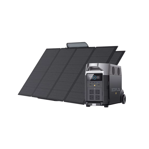 EcoFlow DELTA Pro Solar Generator (Portable PV400W) – 2*400W + DELTA Pro