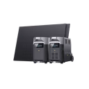 EcoFlow DELTA Pro Solar Generator (Rigid PV400W*2) – 2 x Number of 400W Rigid Solar Panel / With Extra Battery