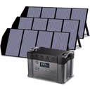 ALLPOWERS Generatore Solare 2400W (S2000 Pro + SP029 Pannello Solare 140W) – S2000 Pro+3* (SP029 140W Pannello solare 140W)