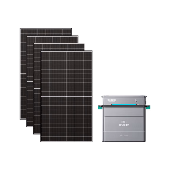 Hyper 2000 – Hyper 2000 / 1*AB2000L (1920Wh) / 4*515W Bifaciale Zonnepanelen (Max. 2600W)