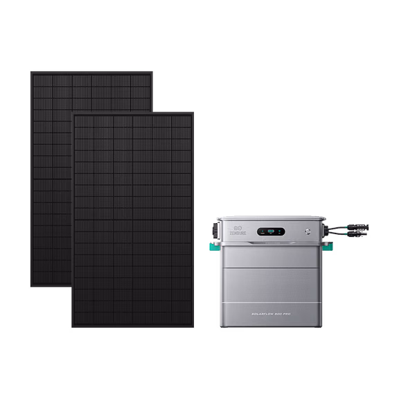 Zendure SolarFlow 800 Pro – SolarFlow 800 Pro (1 920 Wh) / 1*AB2000X (3 840 Wh au total) / 1 170 Wc (2 × 450 W)