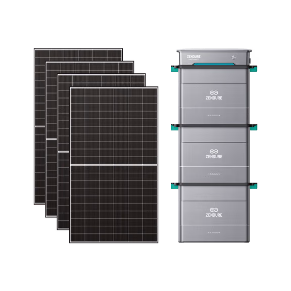 Hyper 2000 – Hyper 2000 / 3*AB2000L (5760Wh) / 4*515W Bifaciale Zonnepanelen (Max. 2600W)