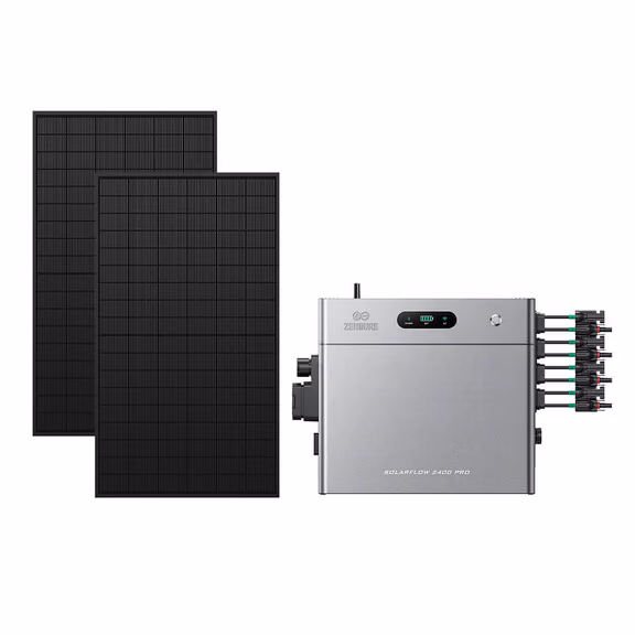 Zendure SolarFlow 2400 Pro – SolarFlow 2400 Pro (2.4 kWh) / Sans batterie / 1 300 Wc (2*500 W)