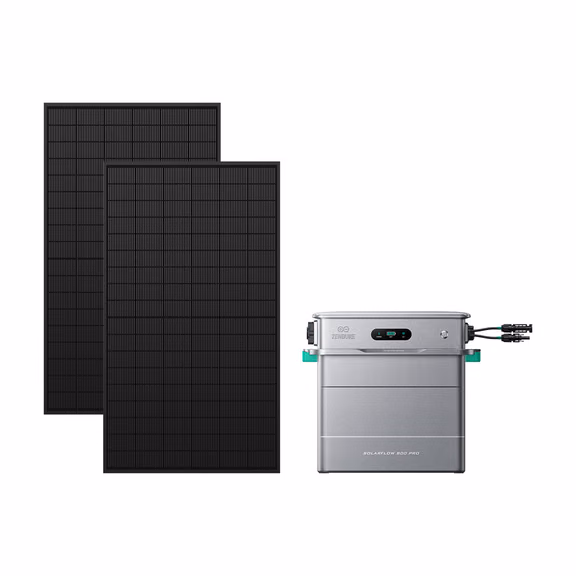 SolarFlow 800 Pro – SolarFlow 800 Pro / 2* 450W bifaciale zonnepanelen (max. 1170W)