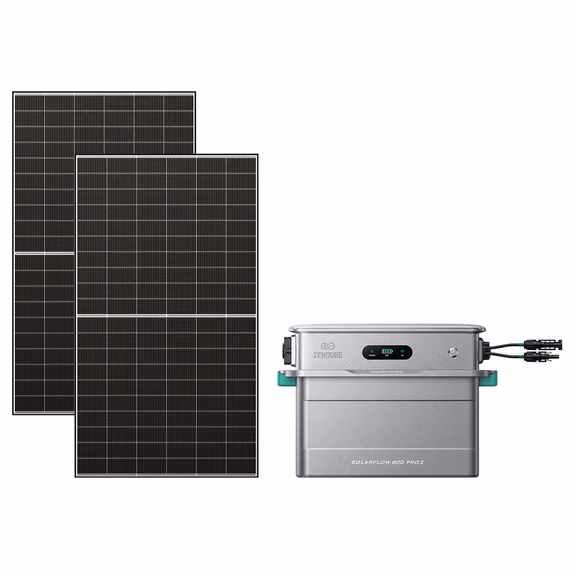 SolarFlow 800 Pro 2 – SolarFlow 800 Pro2 (1.92 kWh) / 2* 515W bifaciale zonnepanelen (max. 1300 watt)