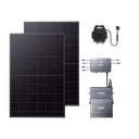 SolarFlow Hub 2000 Kit solaire autoconsommation avec batterie – Hub 2000 + Micro-onduleur EZ1-M / 1*AB1000S+1*AB2000X (2 880 Wh) / 2*420W Panneaux Solaires Rigides (840 Wp)