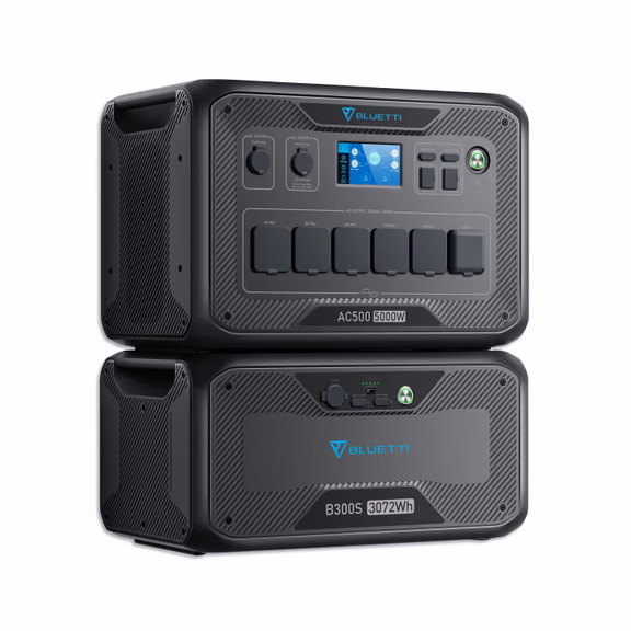 BLUETTI AC500 + 2*B300S + 2*PV350 Kit Generatore Solare