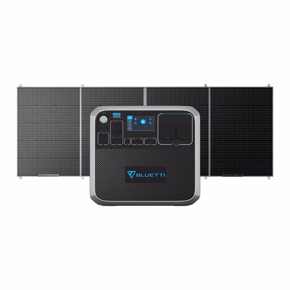 BLUETTI AC200P + PV420 Groupe électrogène solaire