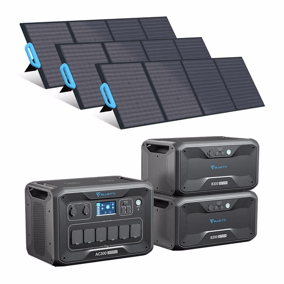BLUETTI AC300+2*B300+4*PV200