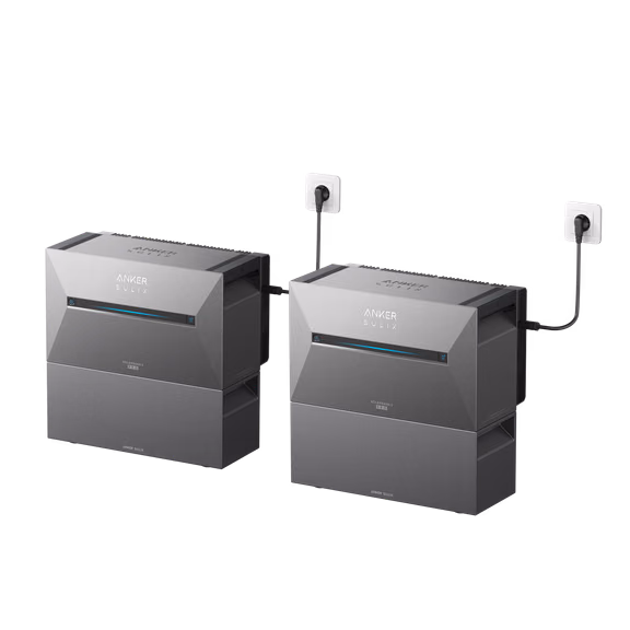 B17C53Z1 – 2 x Solarbank 3 Pro + 2 batteries additionnelle BP2700