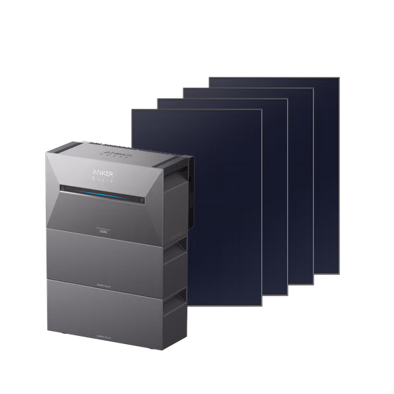B17C53Z1 – Solarbank 3 E2700 Pro + 4 panneaux bifaciaux 455 W (1820W )+ 2 batteries additionnelle BP2700