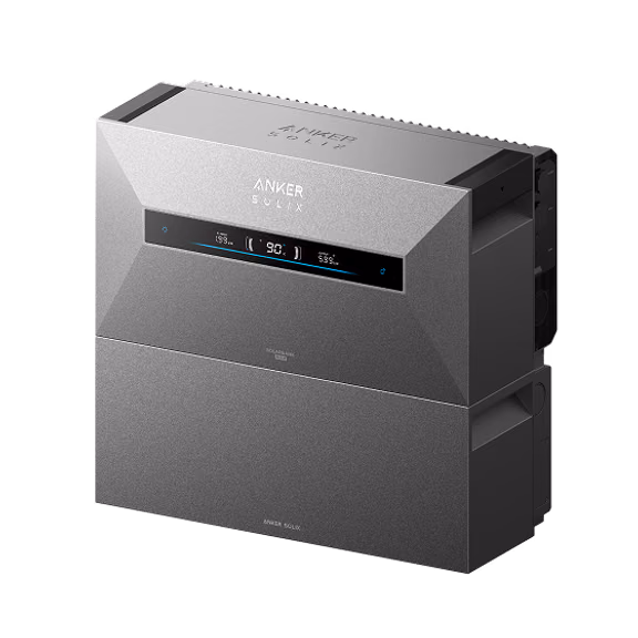 Anker SOLIX Solarbank Max AC – Solarbank Max AC + BP7000 uitbreidingsbatterij