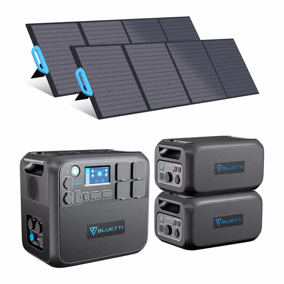 BLUETTI AC200MAX + 2*B230 + 2*PV200 Kit Generatore Solare