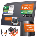 SOLARWAY Balkonkraftwerk 2000 Watt Ultra | EcoFlow STREAM Ultra X 3840 Wh Speicher – Balkon