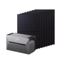 Anker SOLIX Solarbank 3 E2700 Pro Balkonkraftwerk mit Speicher – Solarbank 3 E2700 Pro + 4000Wp Bifaziales Solarmodul