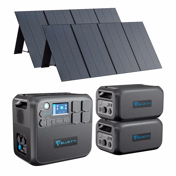 BLUETTI AC200MAX + 2*B230 + 2*PV350 Kit Generatore Solare