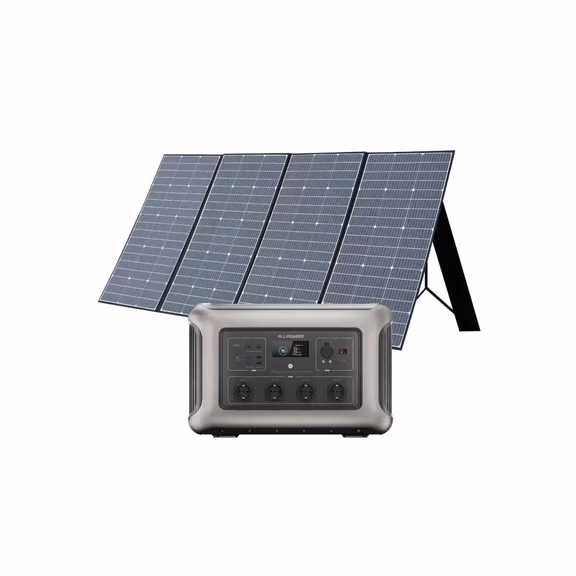 ALLPOWERS R3500 V2 Home Backup Power Station 3500W 2880Wh – R3500 V2+SP037 400W Solar Panel 400W