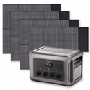 ALLPOWERS 3500W Generatore Solare (R3500 + SP039 600W Pannello Solare) – R3500+4PCS SP039 600W Pannello solare 600W