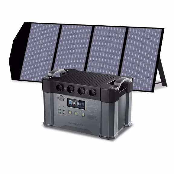 ALLPOWERS Generador Solar 2000W (S2000 + SP029 Panel Solar 140W) – S2000+1 * (SP029 140W Panel Solar )