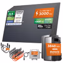 SOLARWAY Balkonkraftwerk 3000 Watt Ultra | EcoFlow STREAM Ultra 1920 Wh Speicher + EcoFlow STREAM AC Pro + EcoFlow STREAM – Ohne