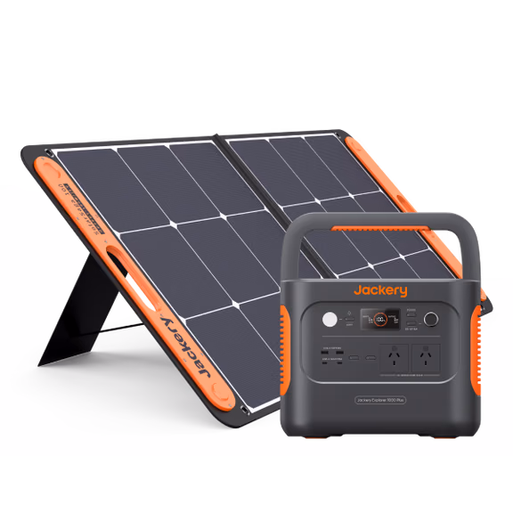 Jackery Solar Generator 1000 Plus – Explorer 1000 Plus + SolarSaga 100W x 1
