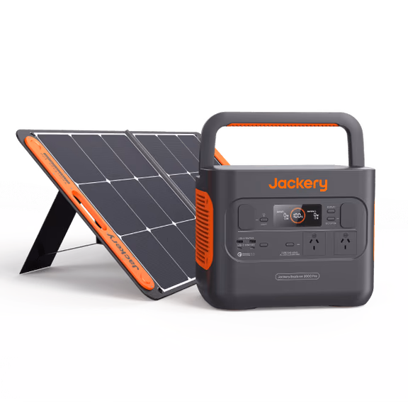 Jackery Solar Generator 2000 Pro – Explorer 2000 Pro + 1xSolarSaga 100W