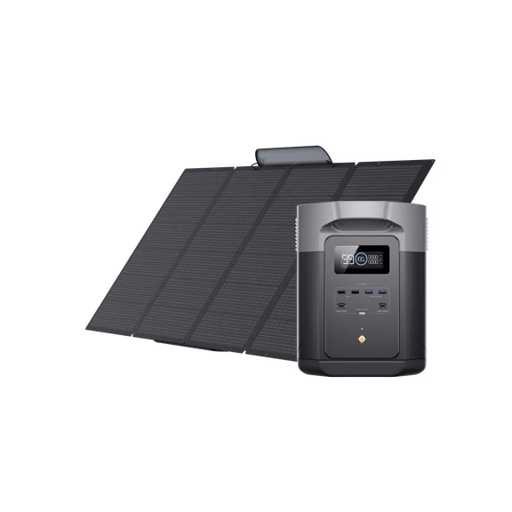 EcoFlow DELTA 2 Max (1900) Solar Generator (PV400W)