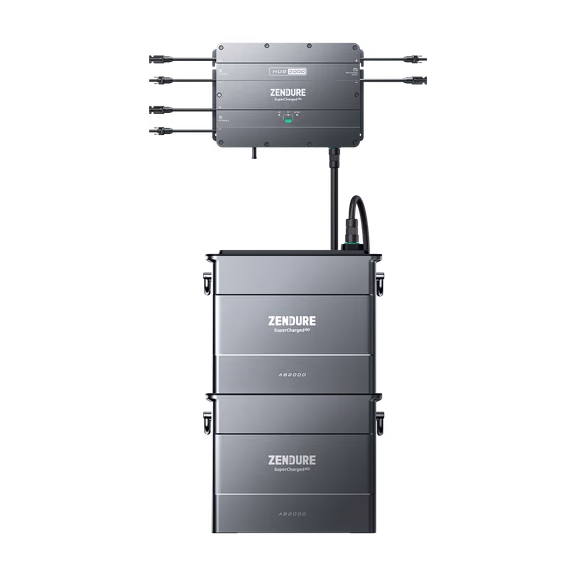 Zendure SolarFlow Hub 2000 + AB2000S – Hub 2000 / 2*AB2000S