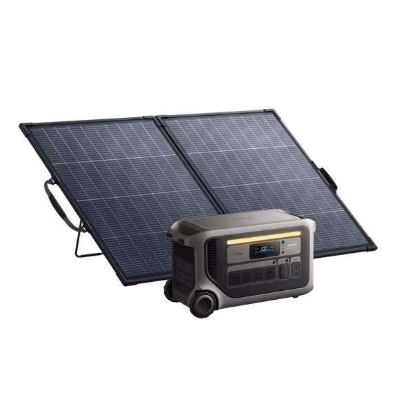 Anker SOLIX F3000 + 200W Portable Solar Panel