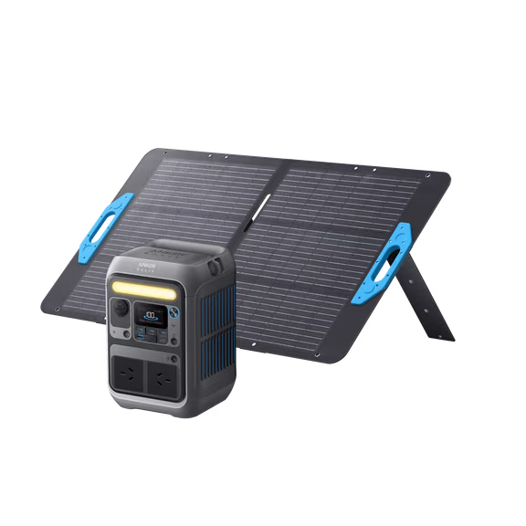 Exclusive - Anker SOLIX C300 Portable Power Station - 288Wh | 300W – 100W Solar Panel