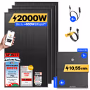 onPower: 2000 Watt Balkonkraftwerk – Solakon ONE + 4 x Solakon ONE Erweiterungsspeicher / 3m