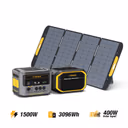 VTOMAN FlashSpeed 1500/3096Wh V-BEYOND® Portable Power Station with 400W Solar Panel