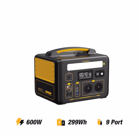 VTOMAN Jump 600X Estación de Energía Portátil - 299Wh – Jump 600X 299Wh