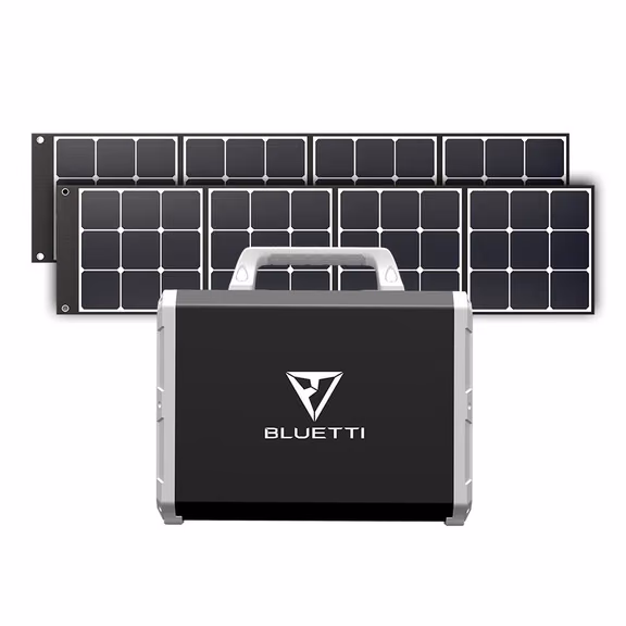 BLUETTI EB150(Black) + Solar Panels – EB150+PV120*2