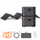 Jackery HomePower 3000 Solar Generator + SolarSaga 500X Kits – 2 x HomePower 3000 + SolarSaga 500 X