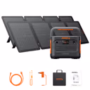 Jackery Explorer 1500 v2 Portable Power Station – Explorer 1500 v2 + 2 x SolarSaga 100W Air Solar Panel