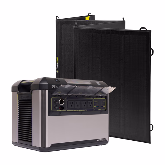 Goal Zero Yeti 1500 + 200W Solar Generator