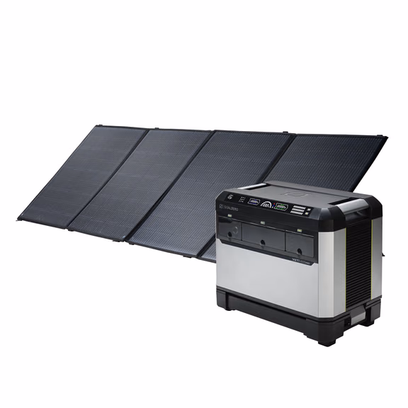 Yeti PRO 4000 + Nomad 400 Solar Generator