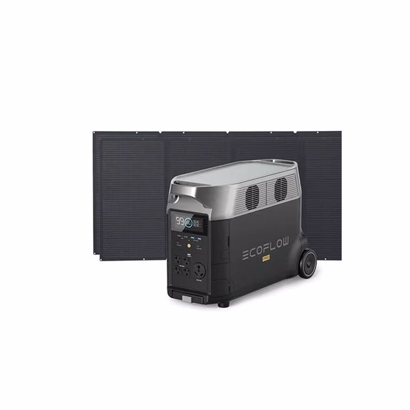 EcoFlow DELTA Pro Portable Power Station (3600Wh, 3600W) – 2 x 400W Portable Solar Panel