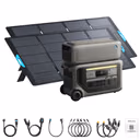 Anker SOLIX F3000 Solar Generator + Expansion Batteries – F3000 + 1 x Expansion Battery / 2 x 400W Portable Solar Panel