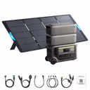 Anker SOLIX F3000 Solar Generator + Expansion Batteries – F3000 + 2 x Expansion Batteries / 1 x 400W Portable Solar Panel