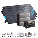 Anker SOLIX F3000 Solar Generator + Expansion Batteries – F3000 + 3 x Expansion Batteries / 3 x 400W Portable Solar Panel