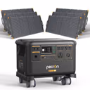 PECRON F5000LFP Portable Power Station 7200W 5120Wh 120V/240V PRE-ORDER – F5000LFP + 6*PV300