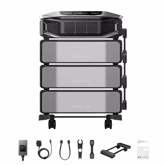 EcoFlow DELTA Pro Ultra X Inverter + Batteries – DELTA Pro Ultra X Inverter + 3 x DELTA Pro Ultra X Battery