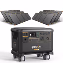 PECRON F5000LFP Solar Generator 7200W 5120Wh 120V/240V Home Backup PRE-ORDER – F5000LFP + PV500*6