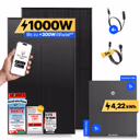 onBasic: 1000 Watt Balkonkraftwerk – Solakon ONE + 1 x Solakon ONE Erweiterungsspeicher / 3m
