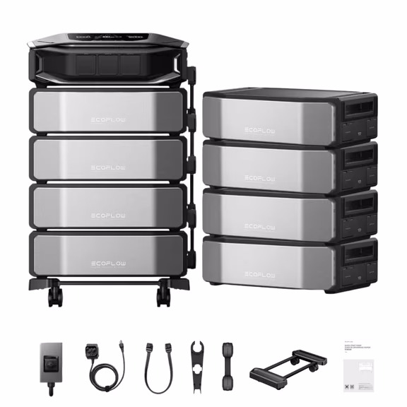 EcoFlow DELTA Pro Ultra X Inverter + Batteries – DELTA Pro Ultra X Inverter + 8 x DELTA Pro Ultra X Battery